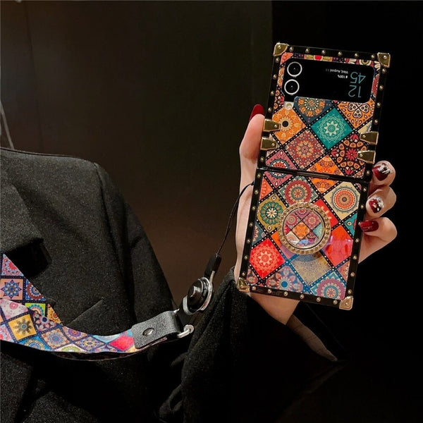 Samsung Galaxy Z Flip Cases "Arizona Ring & Strap"