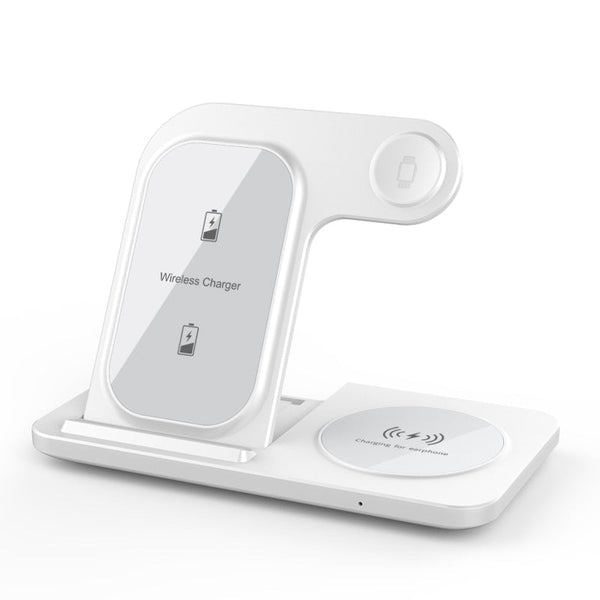 3 in 1 Fast Wireless Charger Stand For iPhone