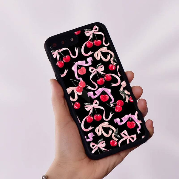 Cherry Bow iPhone Case