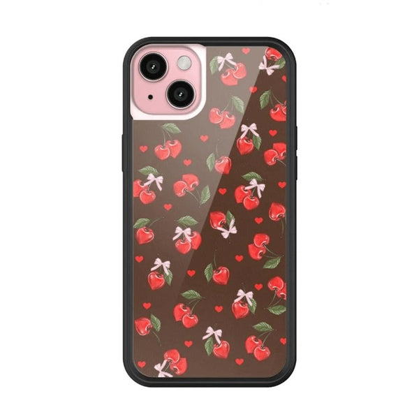 Chocolate Cherries iPhone Case