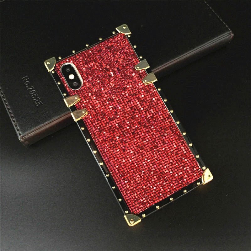 iPhone Case with Bee & Strap "Ruby"