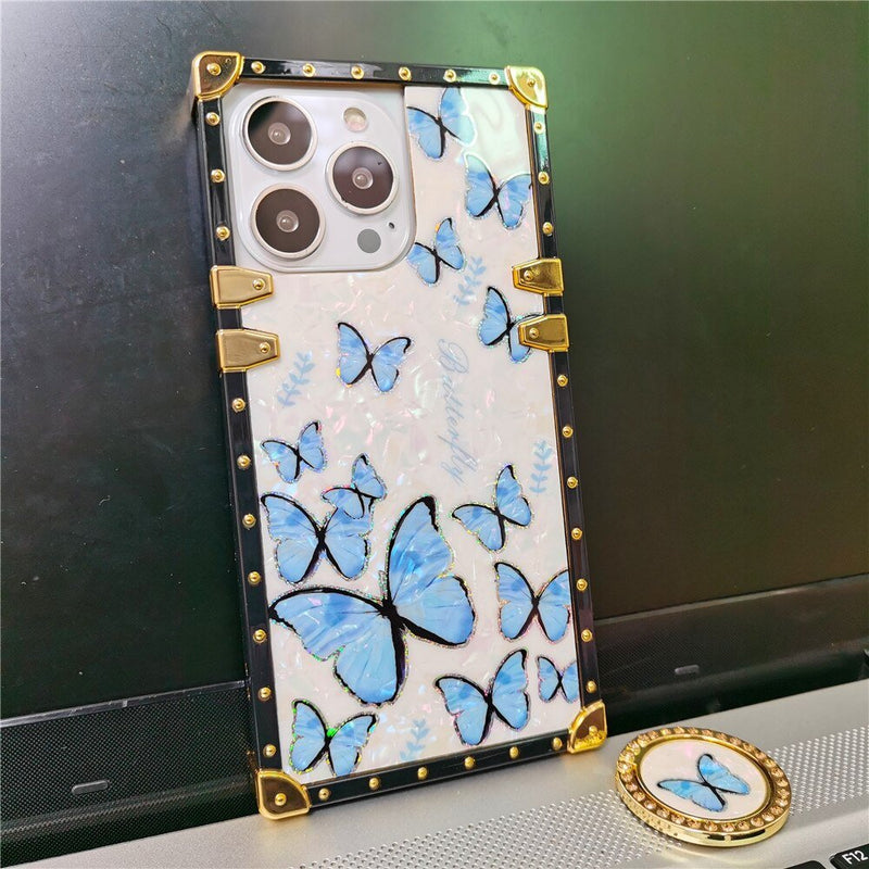 iPhone Case with Ring "Butterfly" Collection