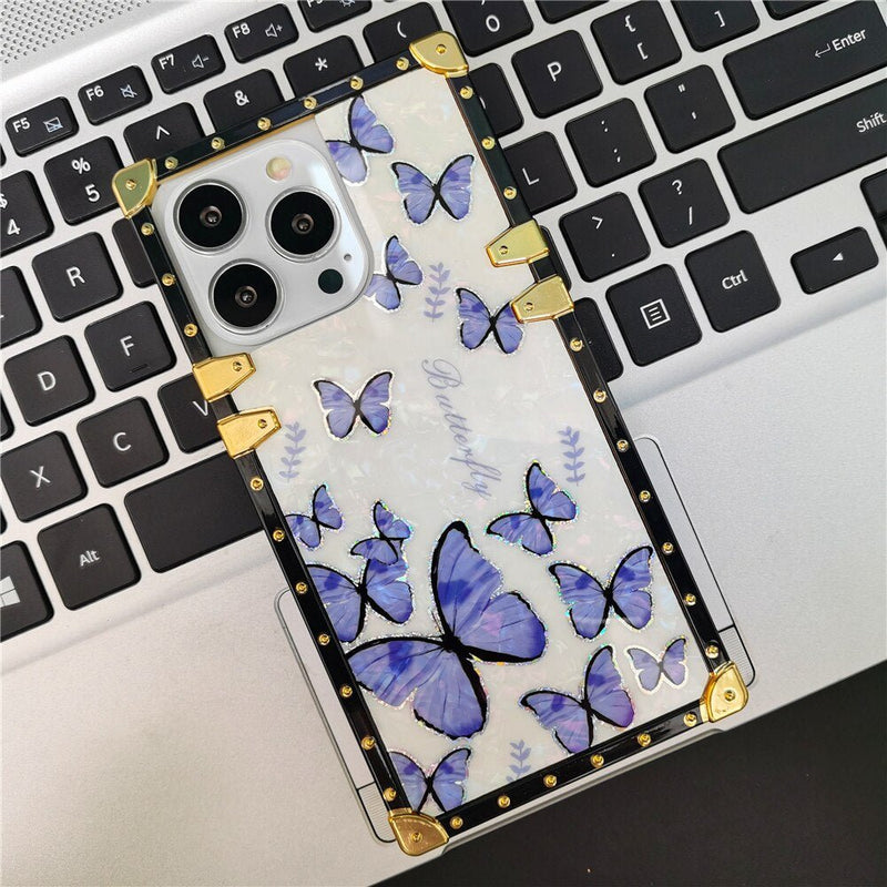 iPhone Case with Ring "Butterfly" Collection