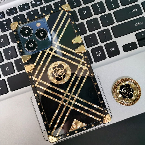 iPhone Case with Ring "Erebo"