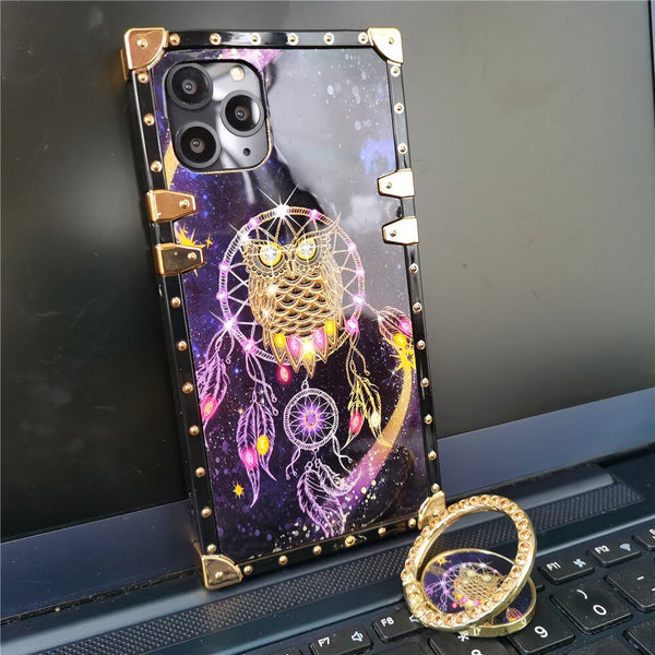 iPhone Case with Ring "Owl"