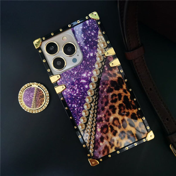 iPhone Case with Ring "Perl" collection-model 2