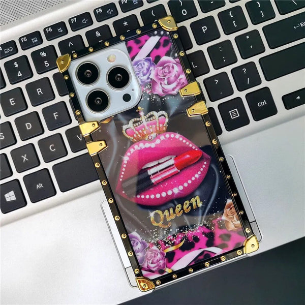 iPhone Case with Ring "Queen"