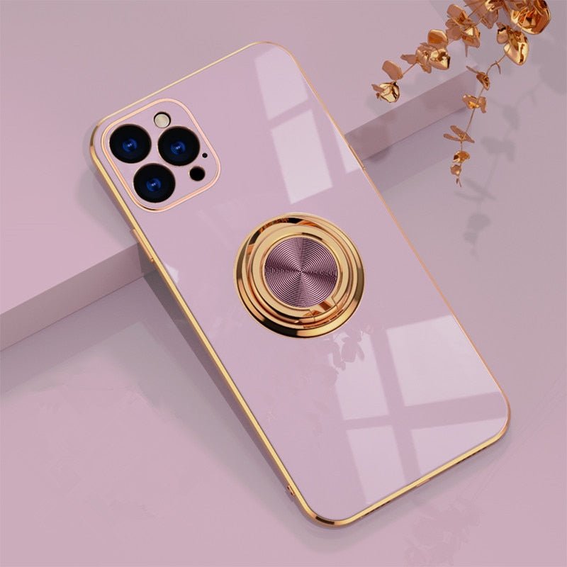 Luxury Ring Holder iPhone Case