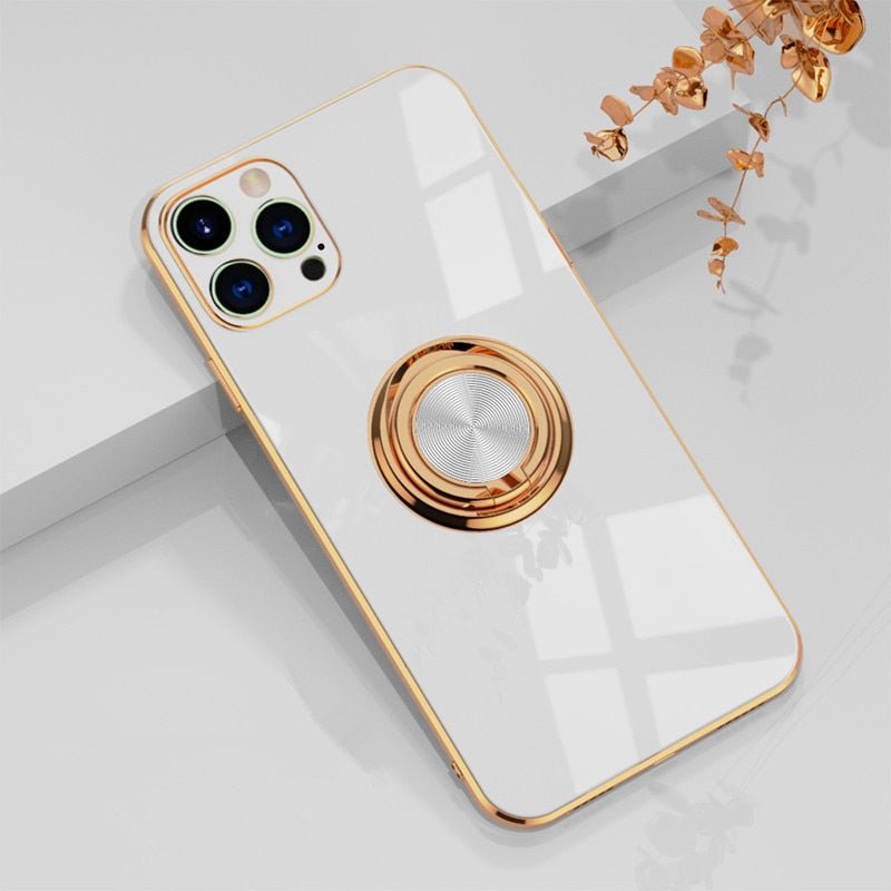 Luxury Ring Holder iPhone Case