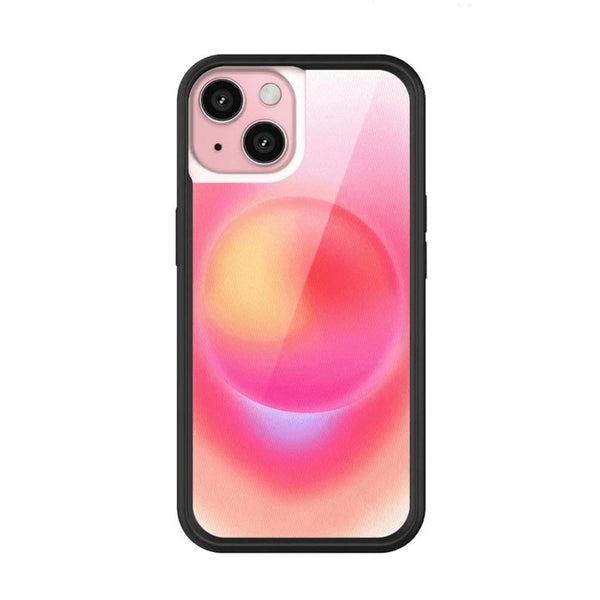 Pink Aura iPhone Case