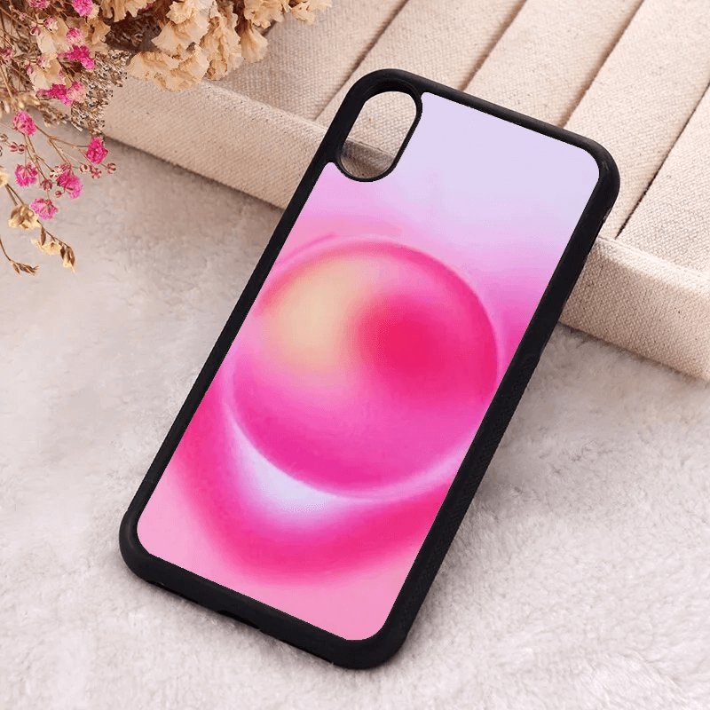 Pink Aura iPhone Case