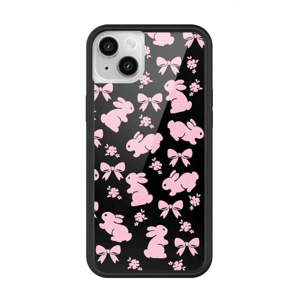 Pink Bow for Bunnies iPhone Case