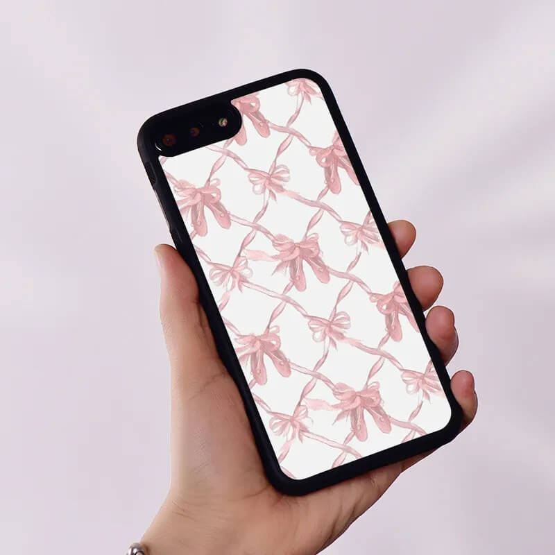 Pink Bows iPhone Case