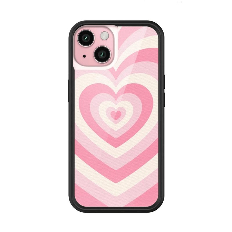 Pink Latte Love iPhone Case