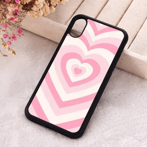 Pink Latte Love iPhone Case