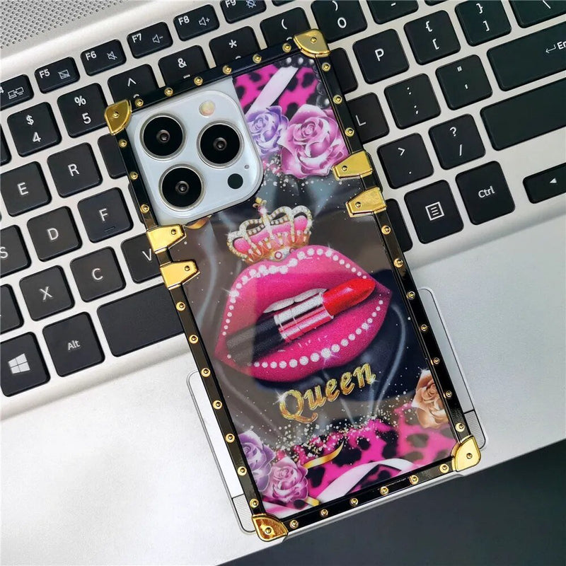 Samsung Case with Ring "Queen"