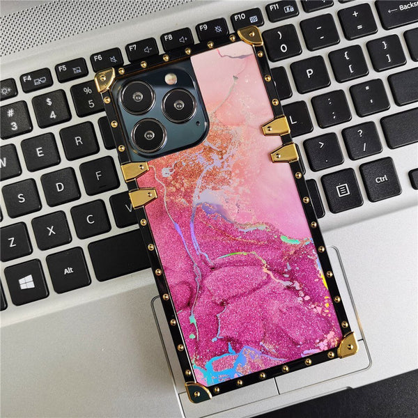 Samsung Case with Ring "Rose Watercolor"