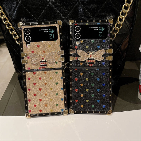 Samsung Galaxy Z Flip Case "Love Bee" Collection