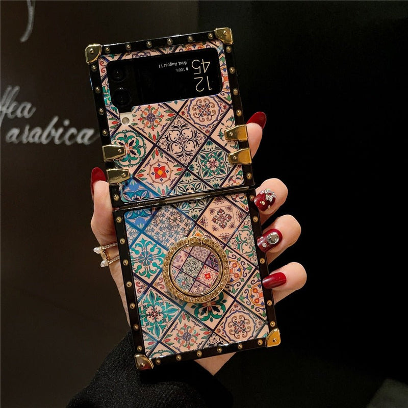 Samsung Galaxy Z Flip Cases "Vegas Ring & Strap"