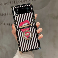 Samsung Z Flip case "Crazy Kiss Ring"