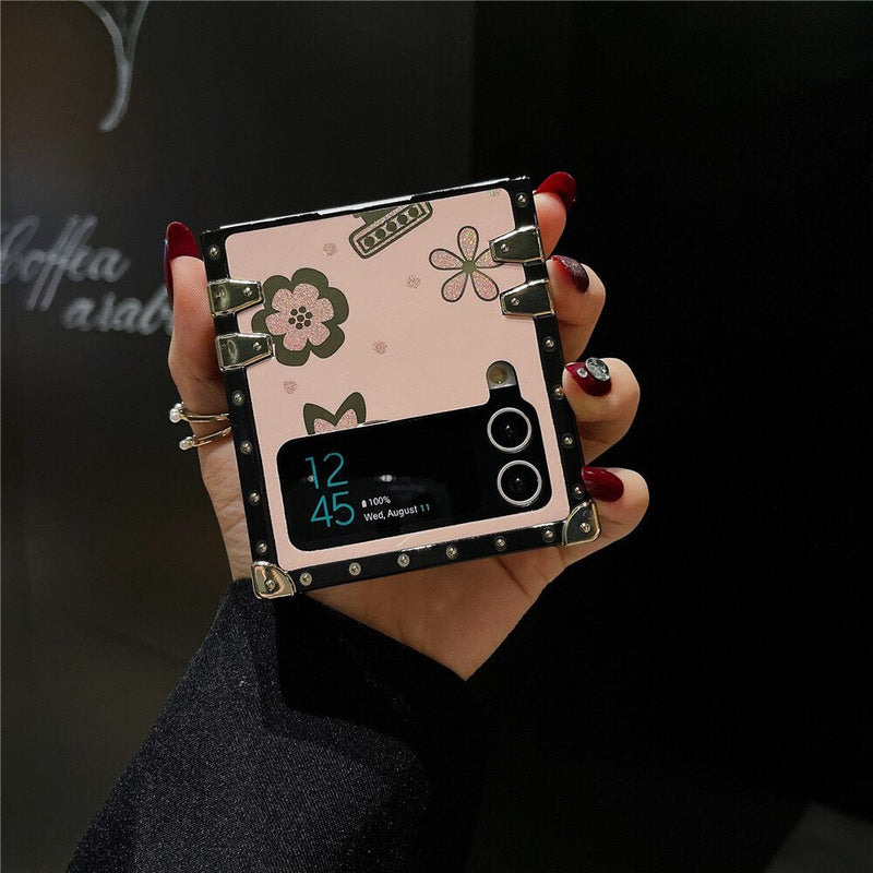 Samsung Z Flip Case "Perfume" with Ring