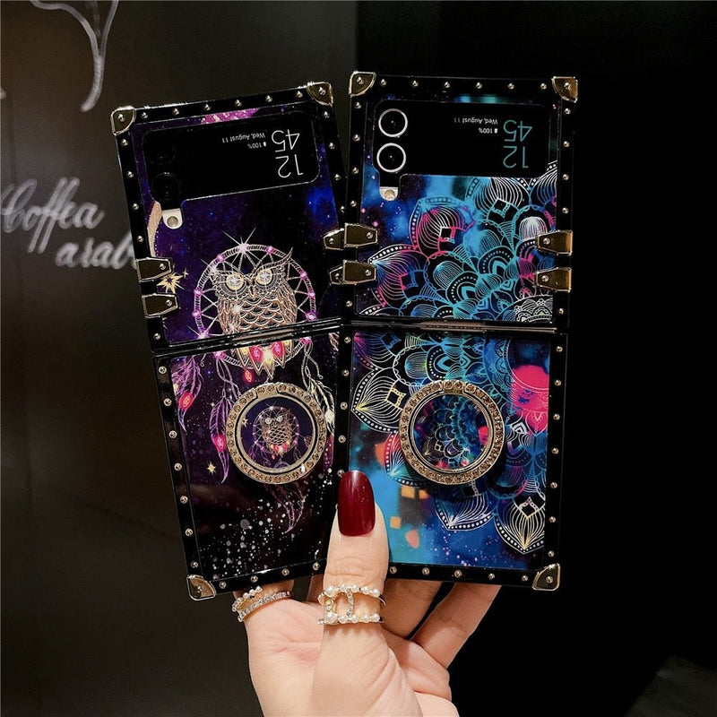 Samsung Z Flip Case with Ring "Destiny" collection