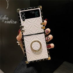 Samsung Z Flip Case with Ring "Embro Effect" Collection