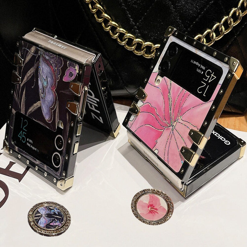 Samsung Z Flip Case with Ring "Nature" collection