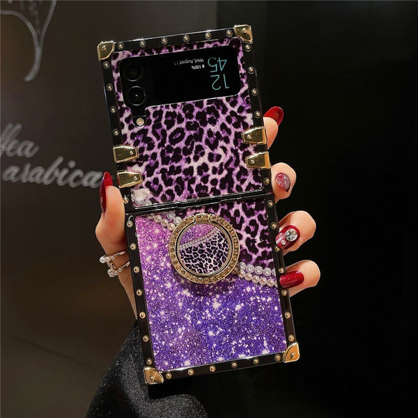 Samsung Z Flip Case with Ring "Perl" collection