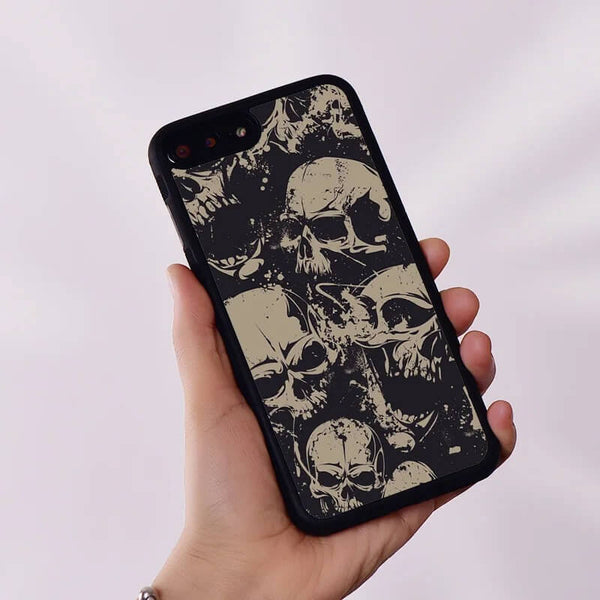 Skull Pattern iPhone Case