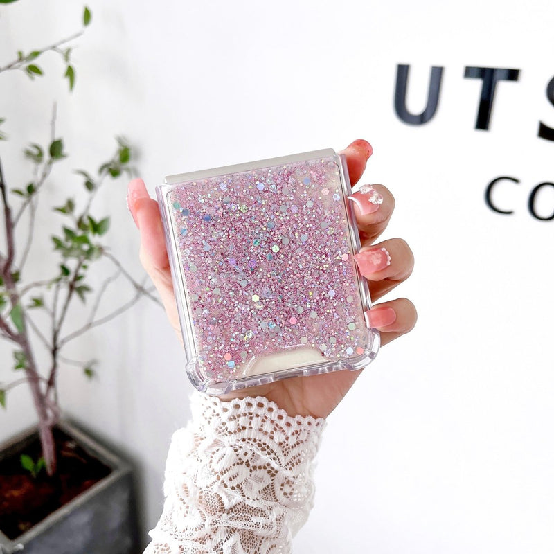 Sprinkle Glitter Samsung Z Flip Case