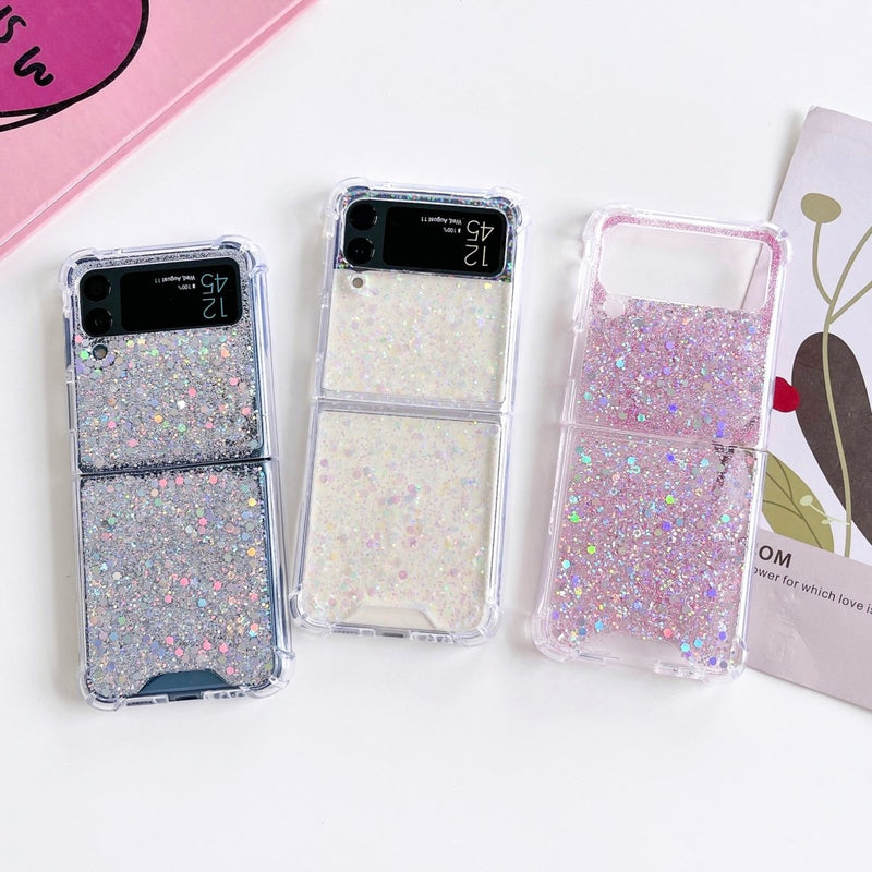 Sprinkle Glitter Samsung Z Flip Case